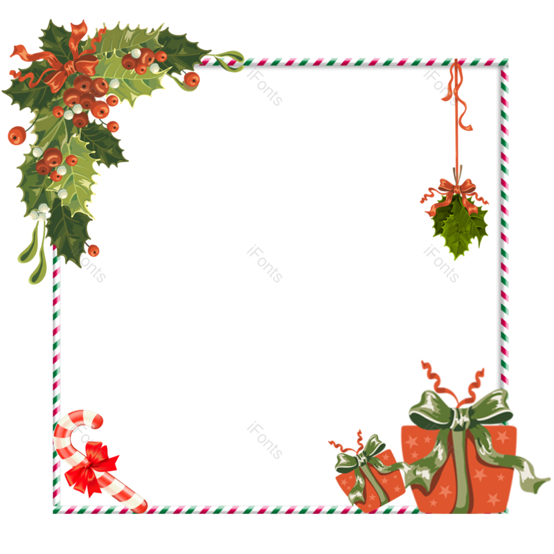 装饰图片,礼盒元素,圣诞节PNG,免抠素材